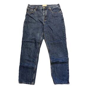 Everlane Jeans Women’s Size 31 Blue The 90's Cheeky High Rise Button Fly Denim